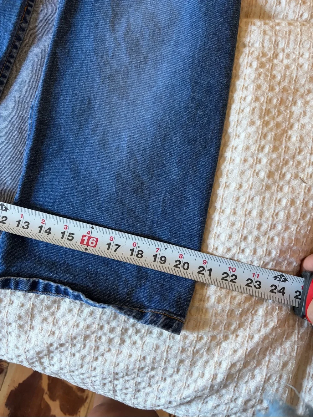 U.S. Polo Assn. Denim Maxi Skirt with Front Slit